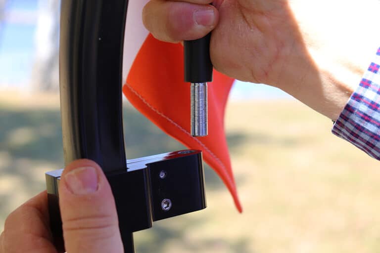 1 Premium Golf Cart Flag Mount, For Those Who Care About Their Cart Quality