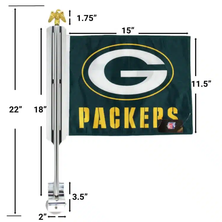 X50 Flag Mounts Car Flag Mount Dimensions