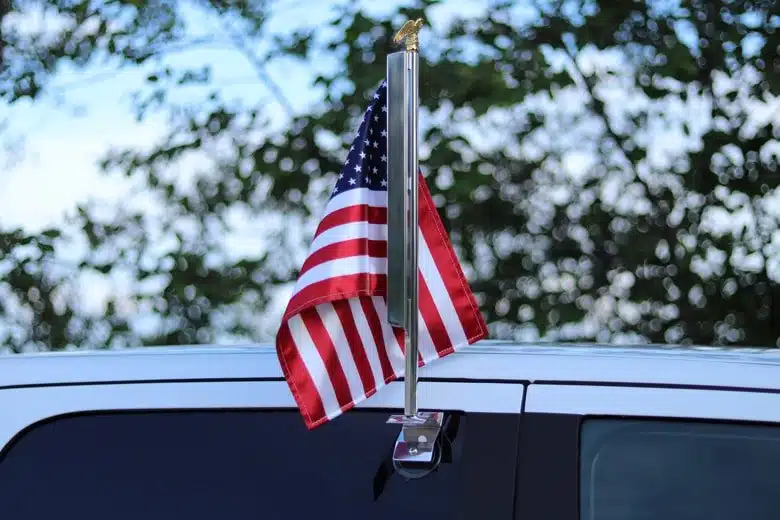 X50 Truck Flag Mount on Ram 1500