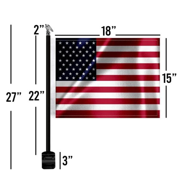 Tractor/Combine flag mount